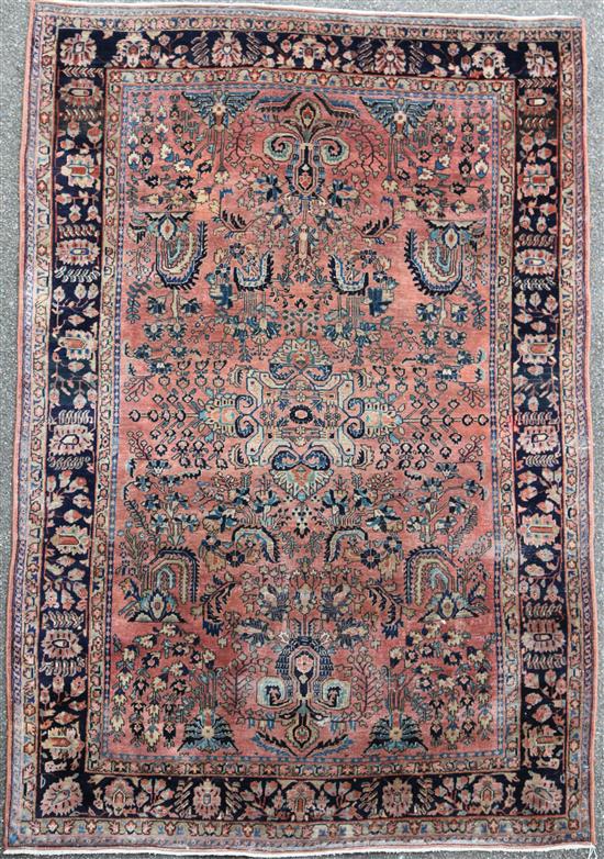 A Shirvan carpet, 9ft by 6ft.